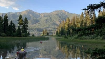 Holland Lake Campground Bay Loop